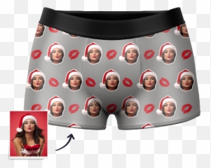 Menu0027s Custom Kiss Boxer Shorts - Black Underpantsbriefs Emoji,Black Elastic Shorts With Cool Emoji With Sunglasses