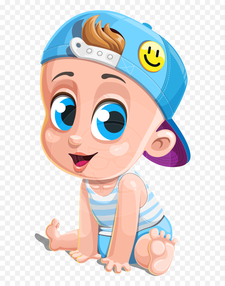 Baby Boy Cartoon Character Graphicmama Emoji,Baby Sign Emotions