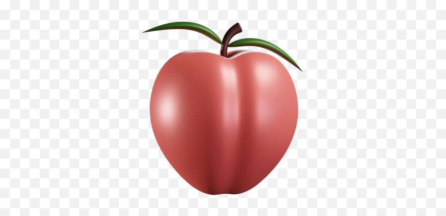 Peach Emoji Icon - Download In Flat Style,Peach Emojio