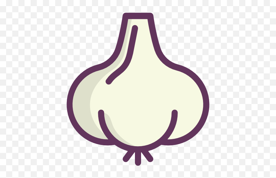 Garlic Cooking Food Healthy Icon In Kitchen Bold Line Emoji,Steam Garlic Emoticon