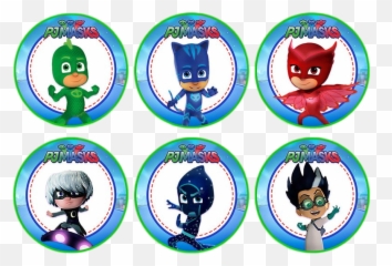 Pj Masks - Stickers Pj Mask Png Emoji,Emoji Cake Toppers