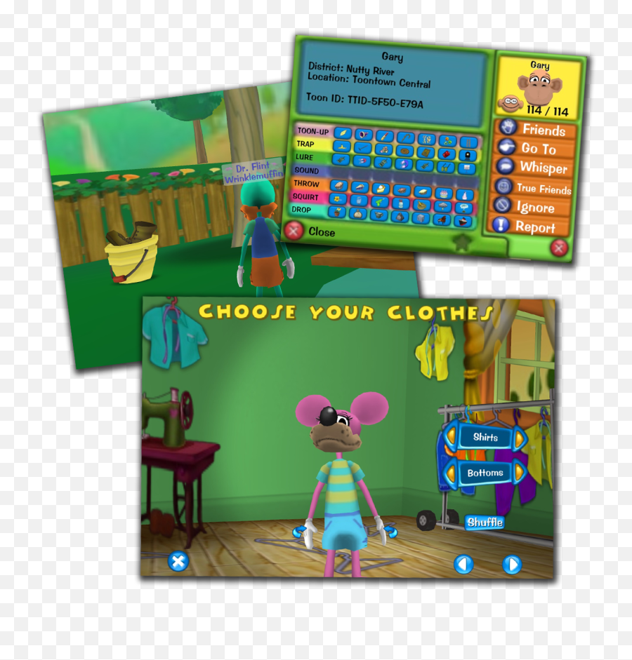 Toontown Rewritten - Horizontal Emoji,Toontown Emotions