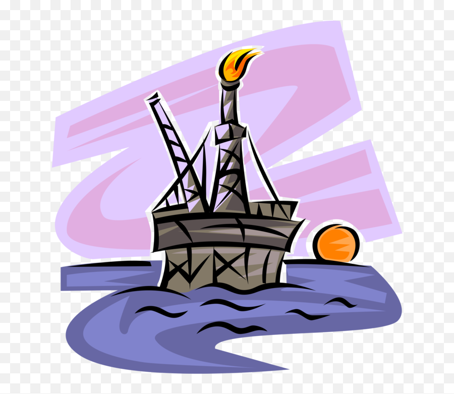 Industry Clipart Fossil Fuel Industry - Petroleum Emoji,Oil Rig Emoji