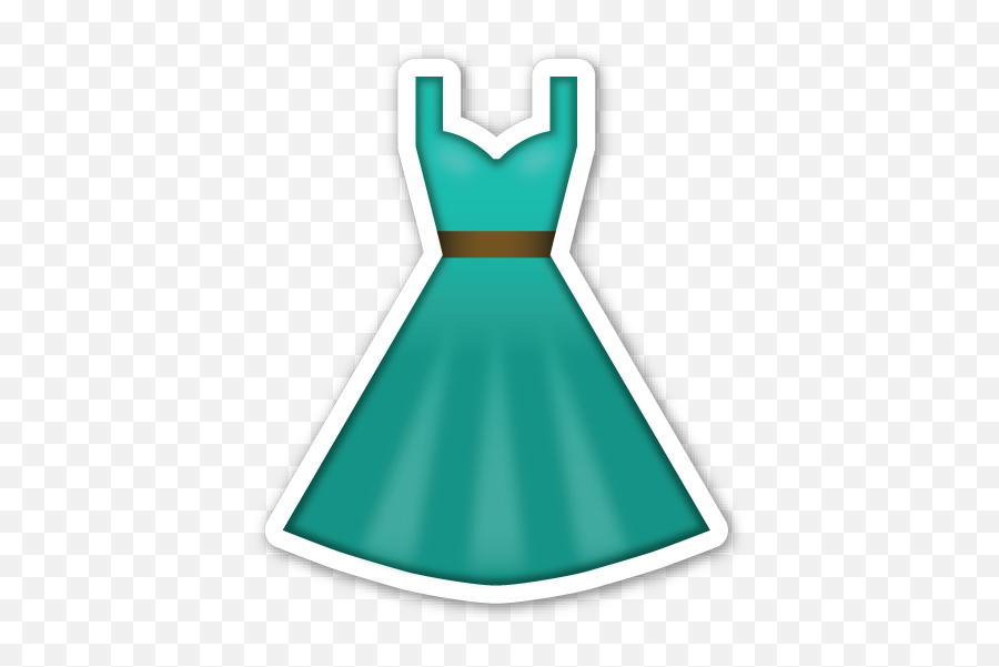 Dress Clipart Emoji - Stickers De Ropa Png,Emoji De Whatsapp