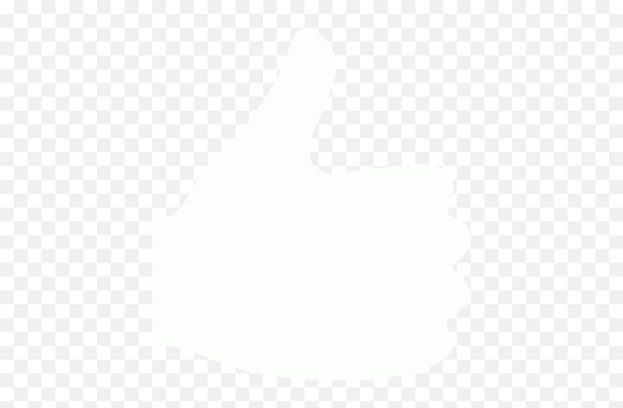 White Thumbs Up Icon - Free White Hand Icons Thumb Up Icon White Png Emoji,Two Thumbs Up Emoticon
