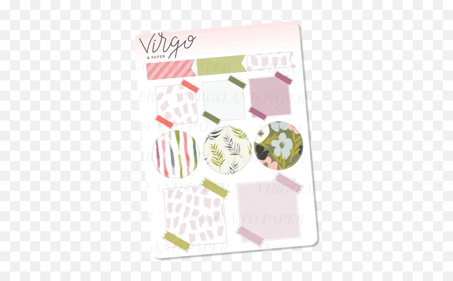 Mini Sticker Sheet U2013 Tagged Functionalu2013 Virgo And Paper Llc - Decorative Emoji,Emoji Planner Stickers