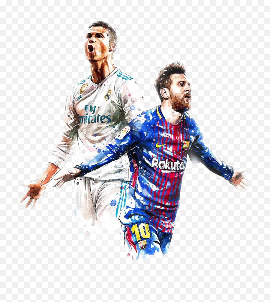 The Most Edited Fotbal Picsart - Ronaldo Messi Poster Emoji,Fotball Emoji