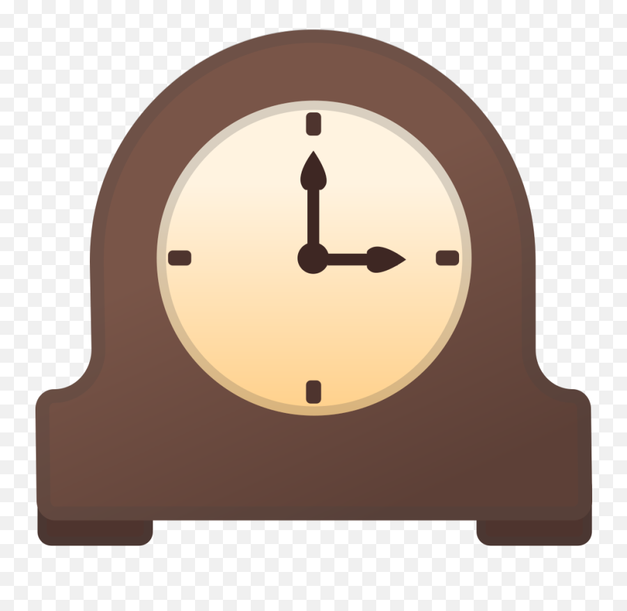Clipart Clock Emoji Clipart Clock Emoji Transparent Free - Mantle Clock Transparent Background,Emoji Places
