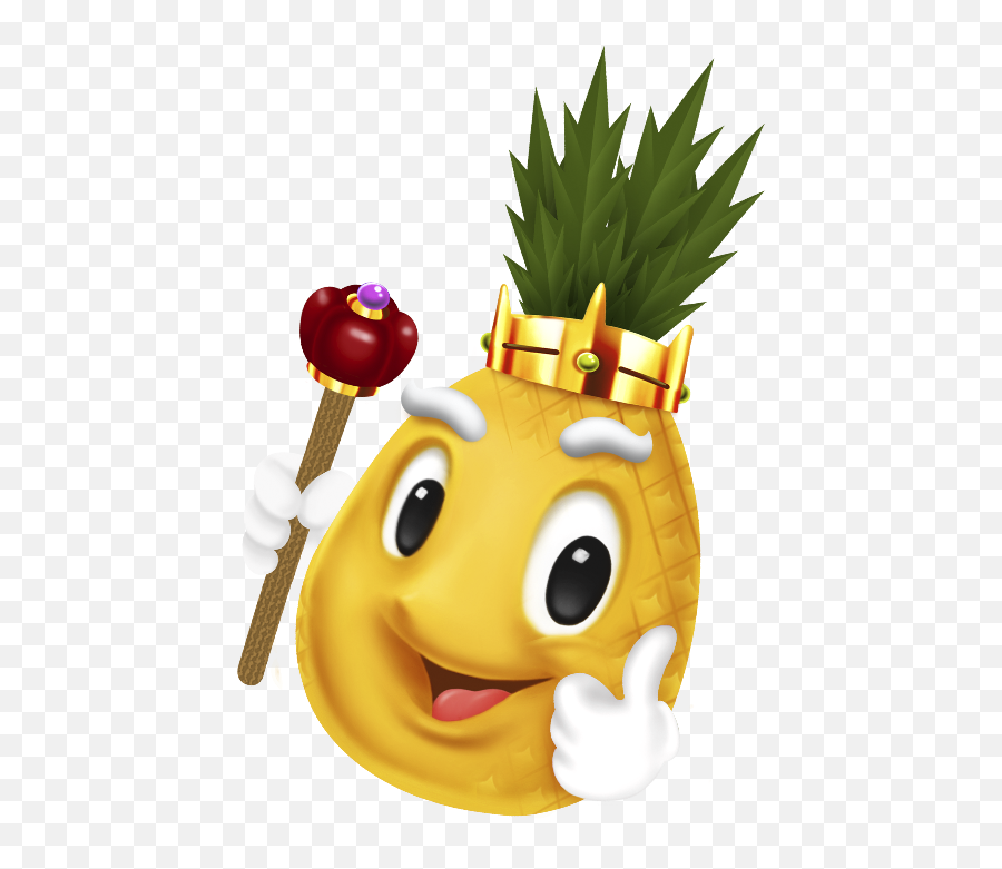 Banner Como Funciona Você Se Parece Mais Com O Abacaxi - Abacaxi Rei Emoji,Emoticon Curioso