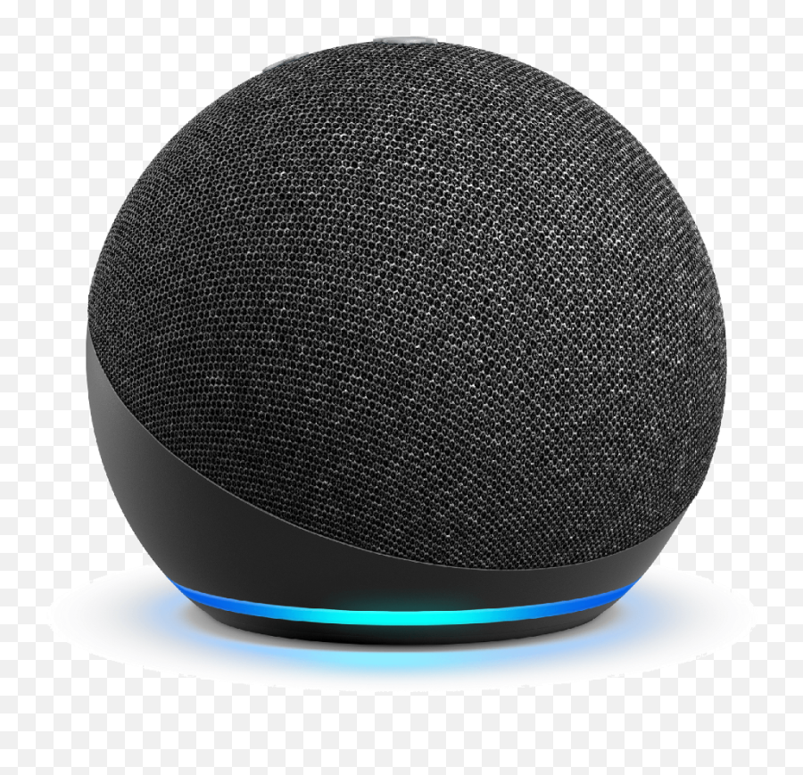 Bocina Inteligente Echo Dot 4ta Gen Con Alexa Negra - Bocina Con Bluetooth Mercado Libre Emoji,Bocina De Emoji