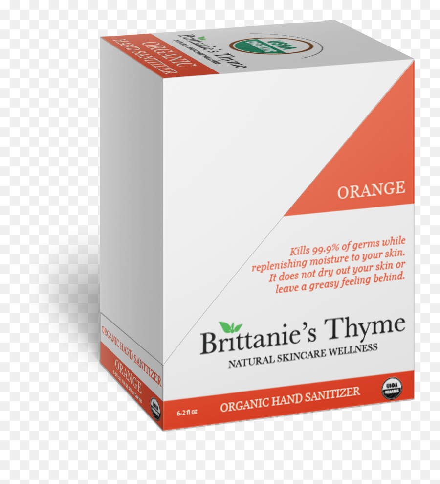 Organic Orange Hand Sanitizer 6pk Emoji,Essential Oils And Emotions Orangw