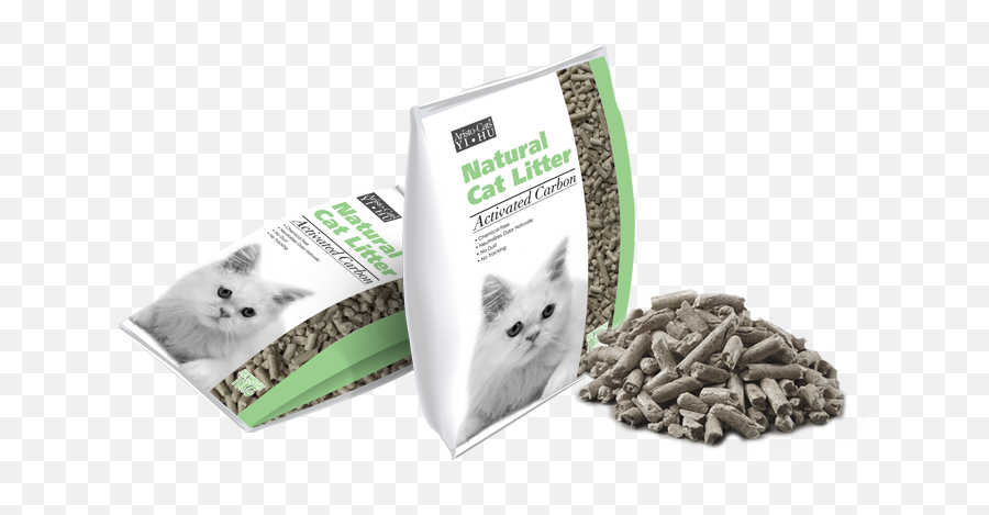 Activated Carbon Pine Cat Litter - Dog Food Emoji,Cat Using Litter Box Emoticon