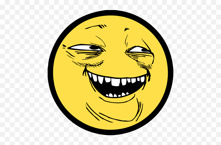 Jumpy Yoba - Yoba Face Emoji,Laughing Snide Emoticon