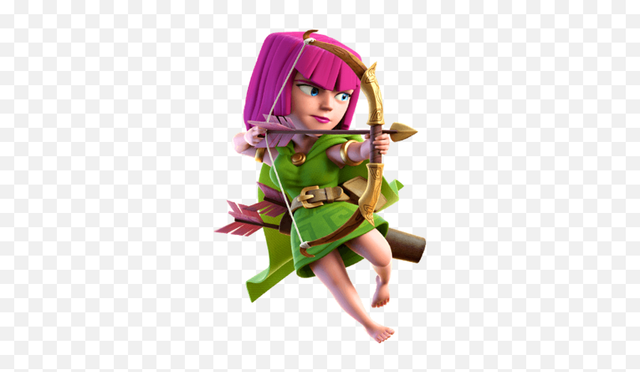 Clash Royale Character Archer Ingame - Clash Royale Archer Png Emoji,Clash Royale Emojis Annoying