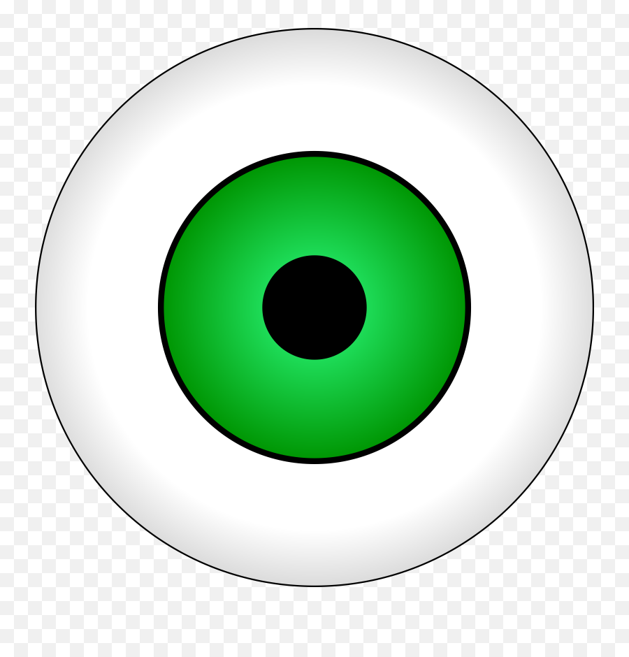 Alien Eyes Clip Art - Clip Art Library Dot Emoji,Green Eyes Emotions