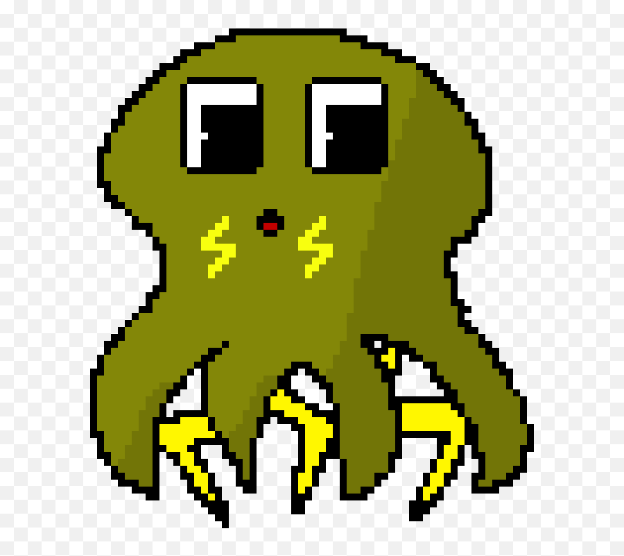 Pixel Art Gallery - Dot Emoji,:octopus: Emoticon