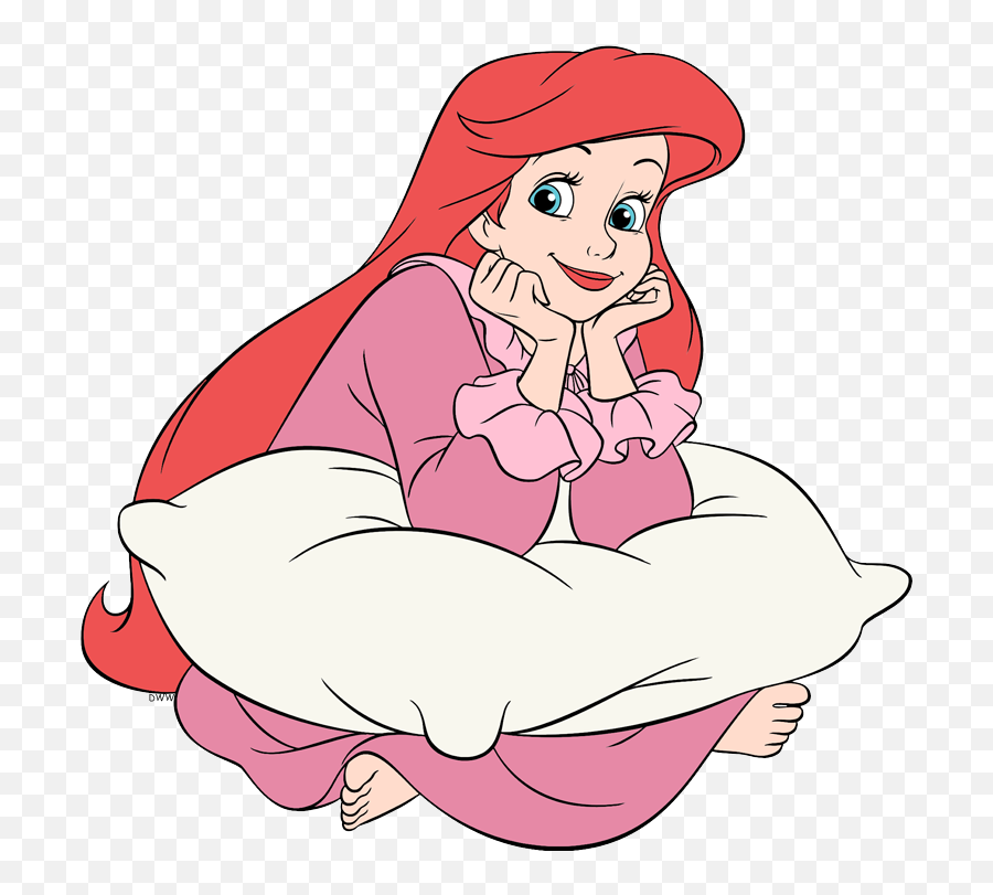 Ariel Human Sitting Emoji,Disney Ariel Emojis