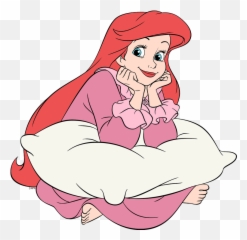 Ariel Human Sitting Emoji,Disney Ariel Emojis