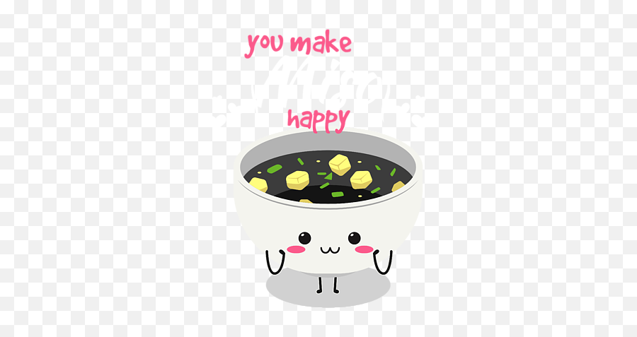 You Make Miso Happy Funny Ramen Noodle Pun Joke Greeting Card - Dot Emoji,Pun Jokes With Emojis