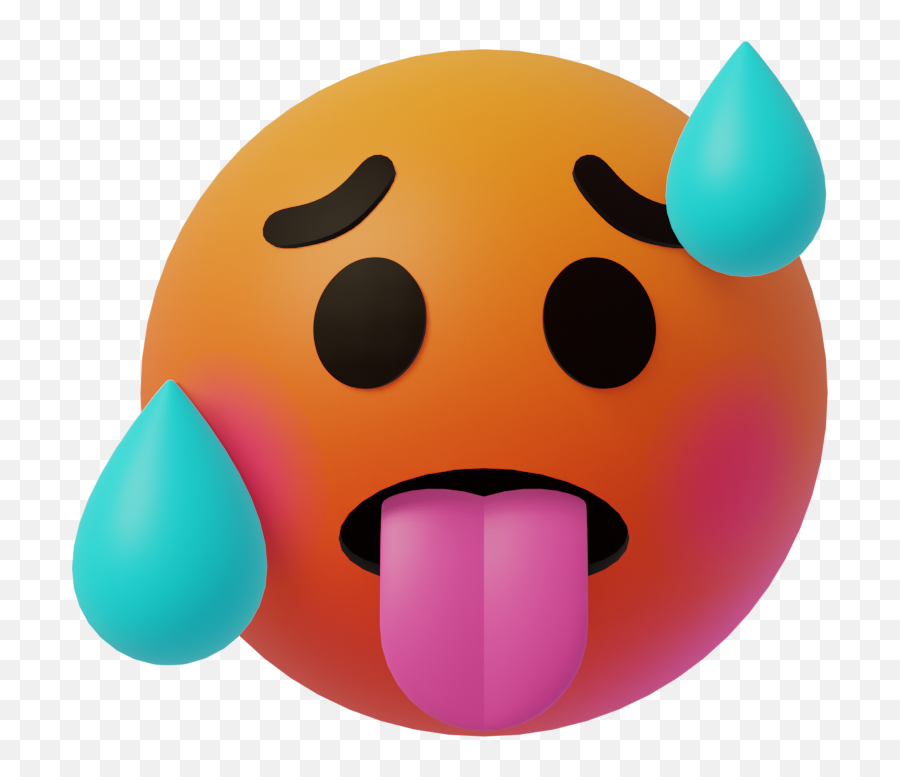 Xhinspiring - Happy Emoji,So Aesthetic Tongue Emoticon