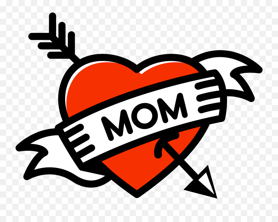 Heart Arrow Tattoo Vector - Mamykingiczasnahobby Heart Mom Tattoo Emoji,Birthday Emoticons Deviantart