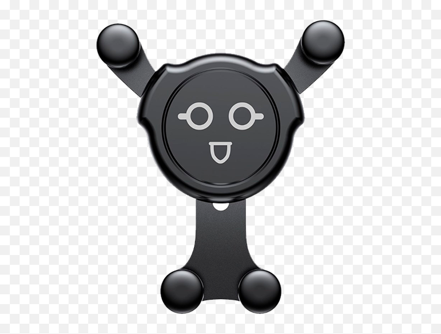 Baseus Emoticon Gravity Car Mount Black - Baseus Emoticon Gravity Car Mount Emoji,Deal With It Emoticon