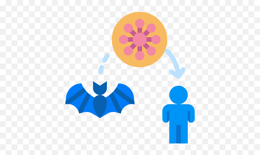Virus Carrier Bat Flu Coronavirus - Fictional Character Emoji,Bat Symbols And Emoticons For Fb