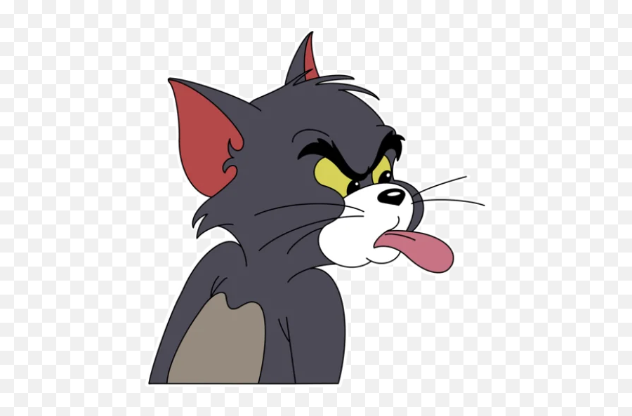 Telegram Sticker - Fictional Character Emoji,Tom And Jerry Emotions