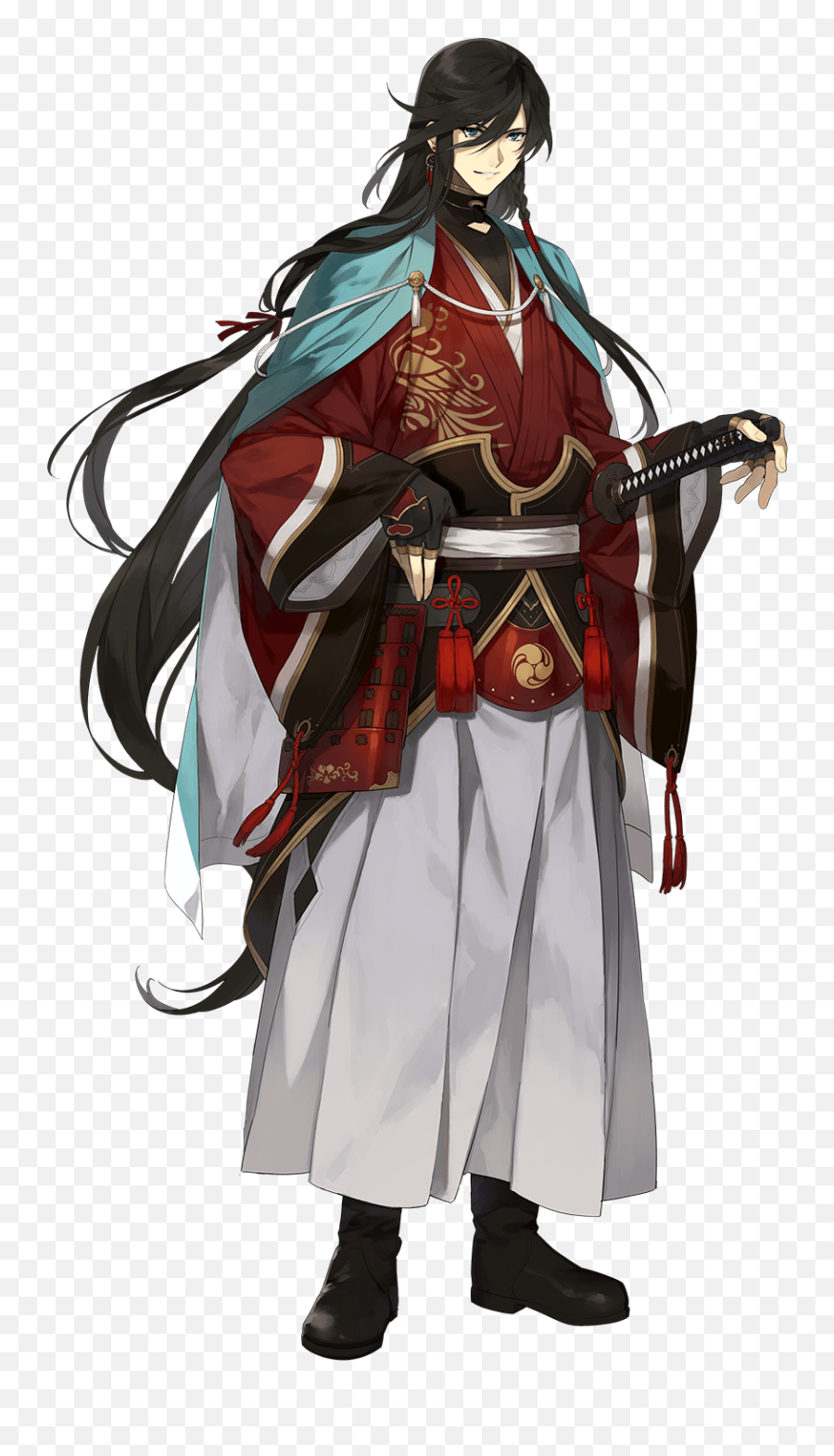 Touken Ranbu Characters Anime - Izuminokami Kanesada Sword Emoji,Anime Charator Emotion Blank Eyes