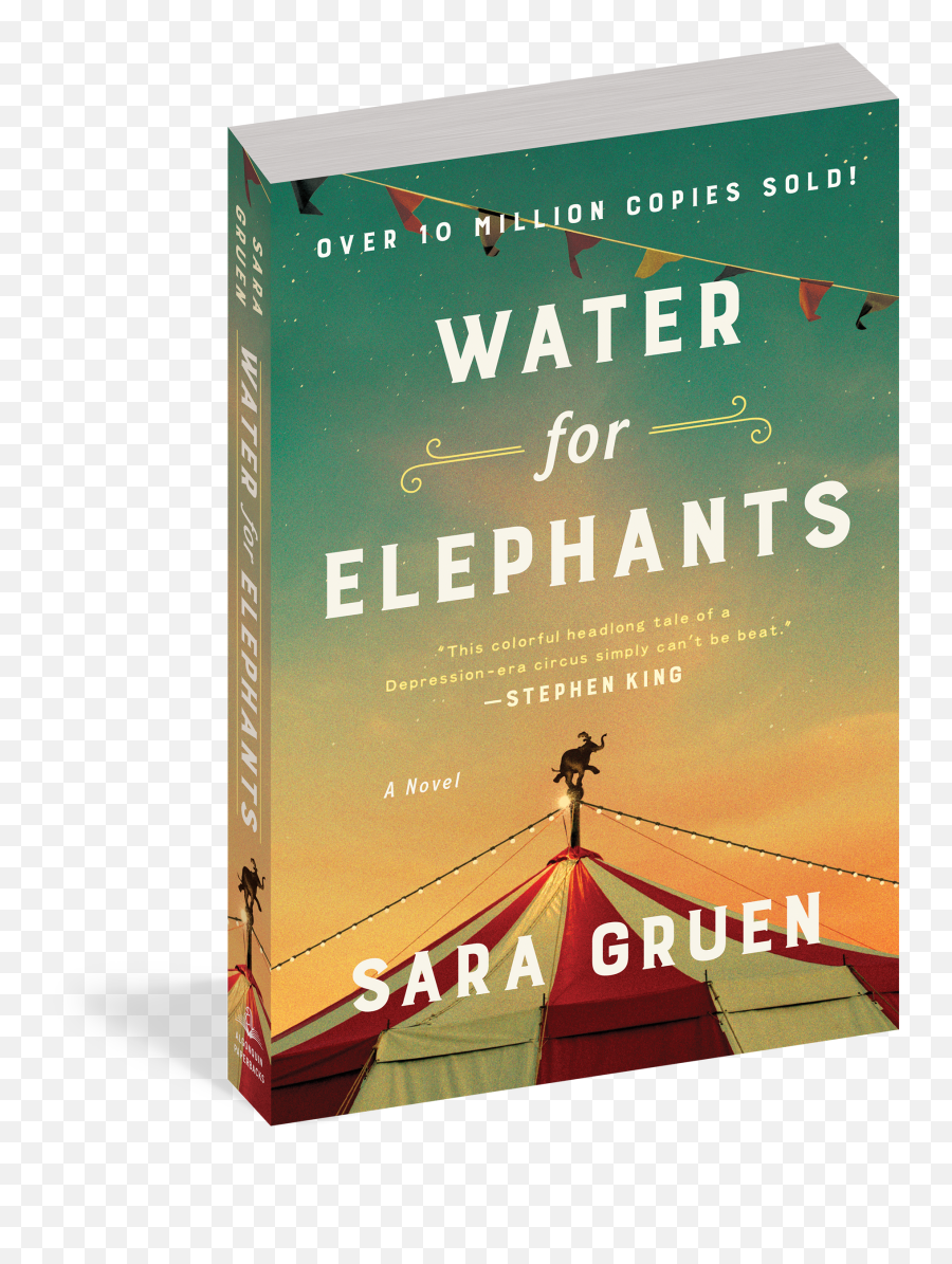 Water For Elephants - Horizontal Emoji,Books With Heroine Dont Show Emotion