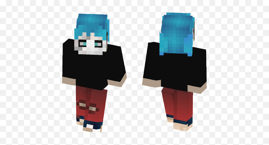 Download Sally Face Minecraft Skin For - Sally Face Minecraft Skin Emoji,Hidden Emotions Minecraft Skin