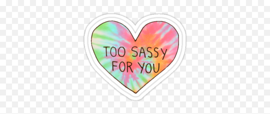 30 Stickers Ideas Stickers Tumblr Stickers Tumblr - Too Sassy For You Overlay Emoji,Yin Yang, Heart And Alien Emoji Shirt