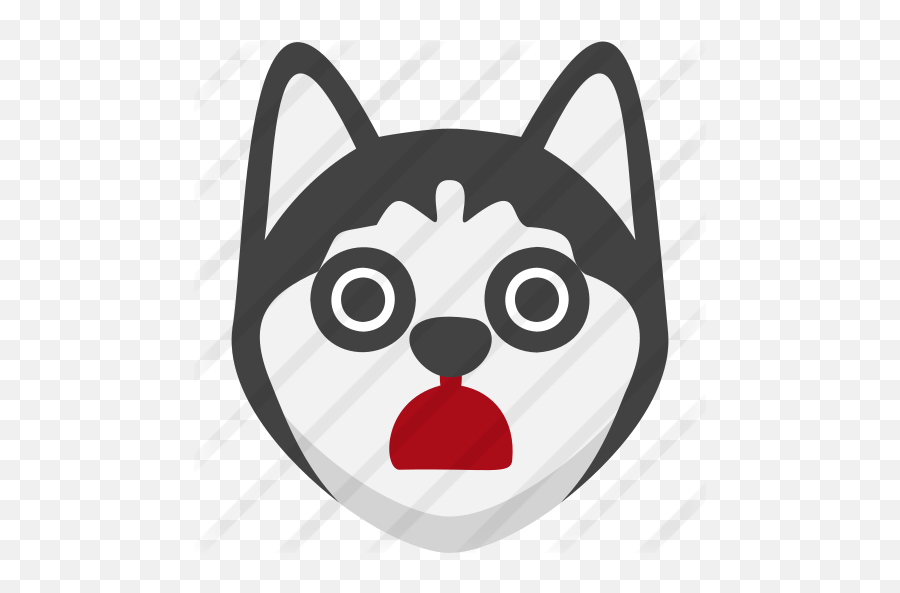 Stunned - Free Animals Icons Emoji,Cute Christmas Emoticons Animal