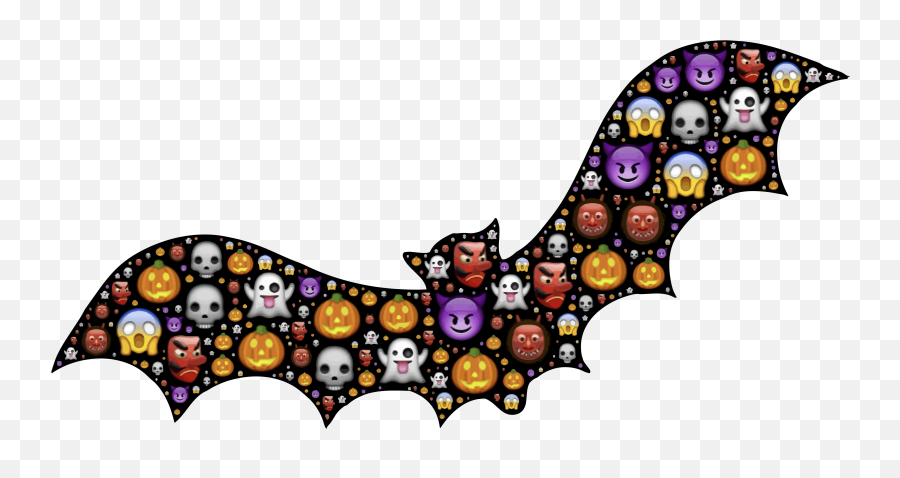 Mq Bat Bats Emojis Emoji Halloween,Bat Emoji