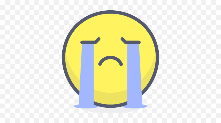 Llorar - Iconos Gratis De Emoticonos Emoji,Emoji Llorar