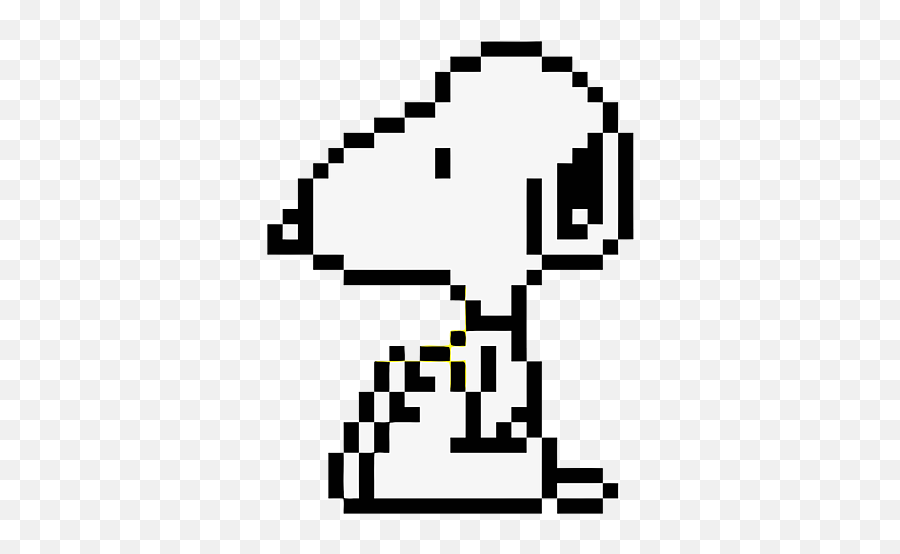 Snoopy 8 Bit Puzzle For Sale By Joanne J Kalb Emoji,8-bit Emojis