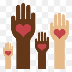 Discover Trending Volunteer Stickers Picsart - Different Skin Color Hands Png Emoji,Volunteer Emoji
