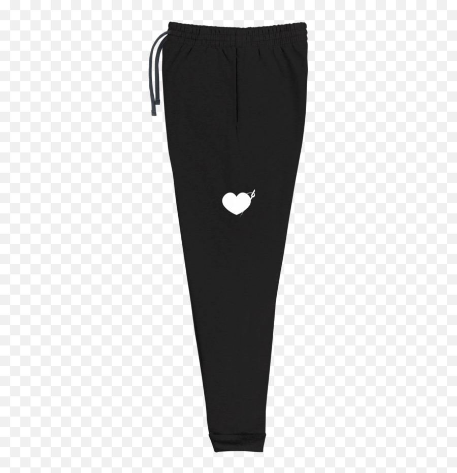Heart And Needle Joggers - Sweatpants Emoji,Girls Emoji Joggers