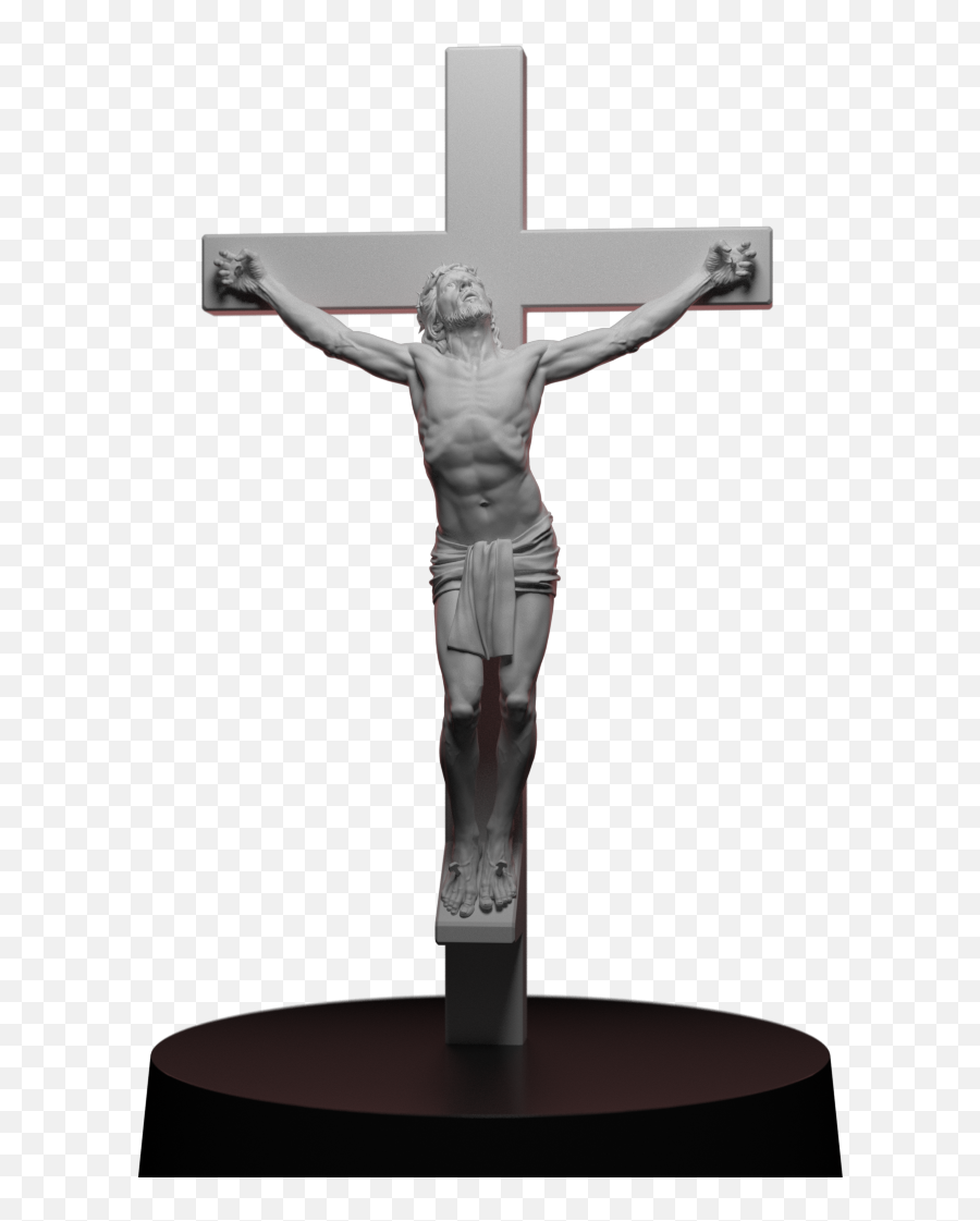 Jesus - Jesus Crucifixion Png Sculpture Emoji,Jesus' Emotions