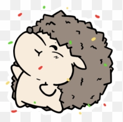 Top Hedgehog Stickers For Android Ios - Transparent Jelly Bean Gif Emoji,Hedgehog Emoji Android