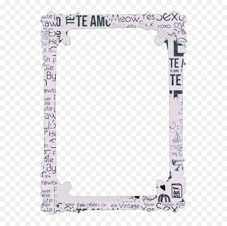 Mq Paper Frame Frames Border Borders - Dot Emoji,Emoji Border Paper