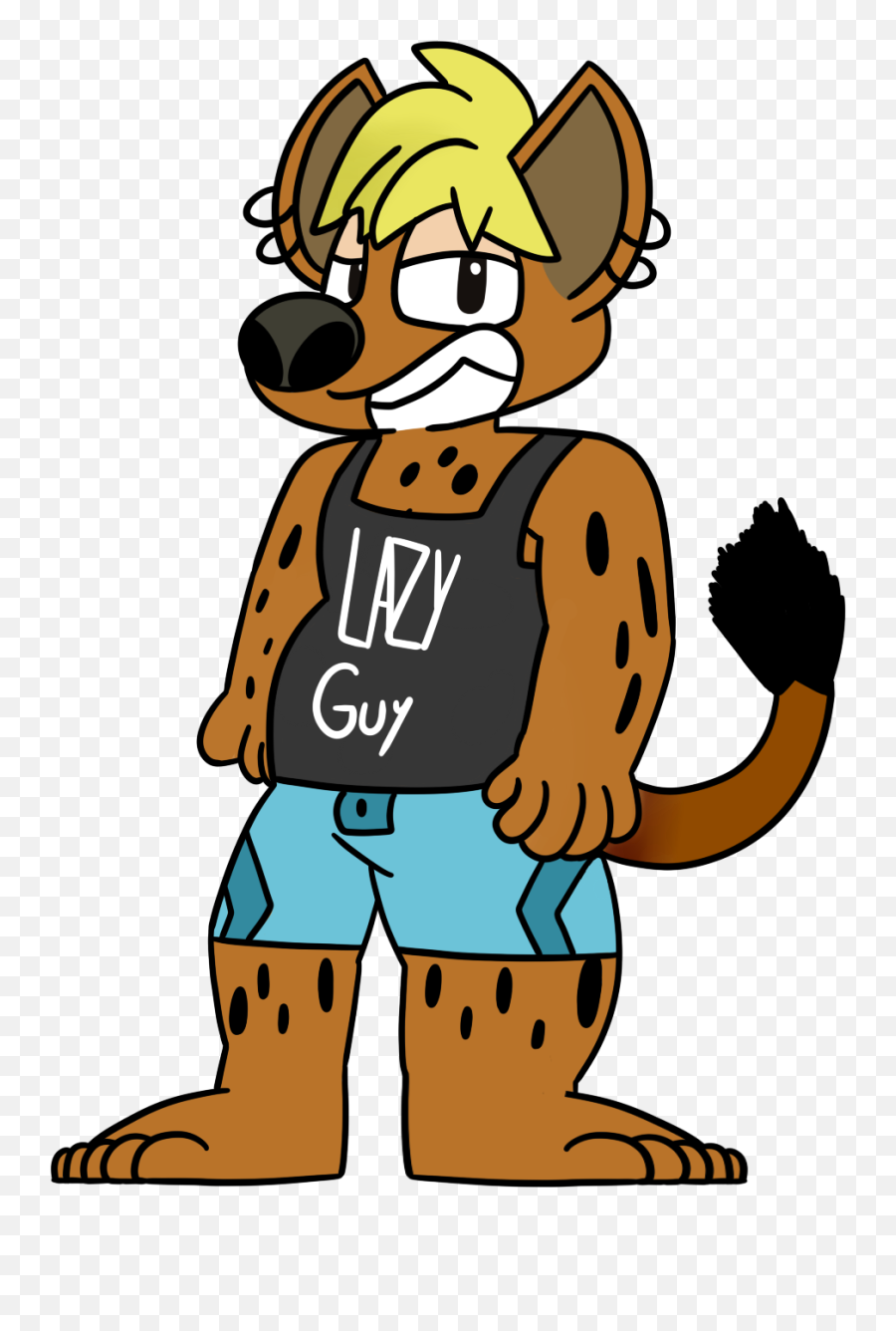 Hyena Henchfurry - Peace Love And Recycle Full Size Png Fictional Character Emoji,Peace And Love Emoji