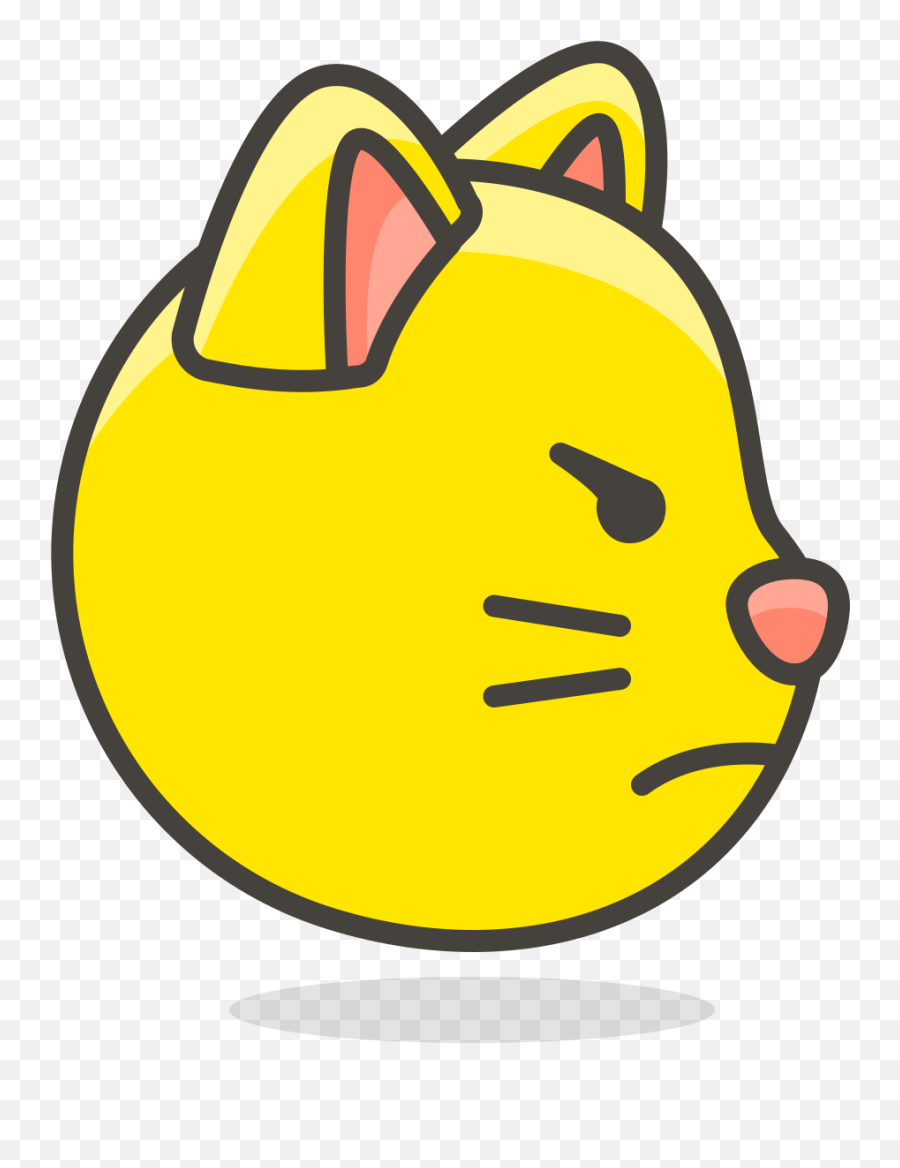 Icono Haciendo Pucheros Gato La Cara - Scalable Vector Graphics Emoji,Emoticon Haciendo Pucheros