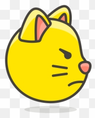 Icono Haciendo Pucheros Gato La Cara - Scalable Vector Graphics Emoji,Emoticon Haciendo Pucheros