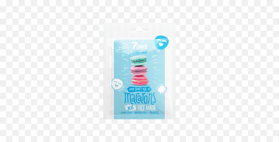 7 Days Candy Shop Macarons Sheet Mask 25g Candy Shop - 7 Days Emoji,Emotion Candy