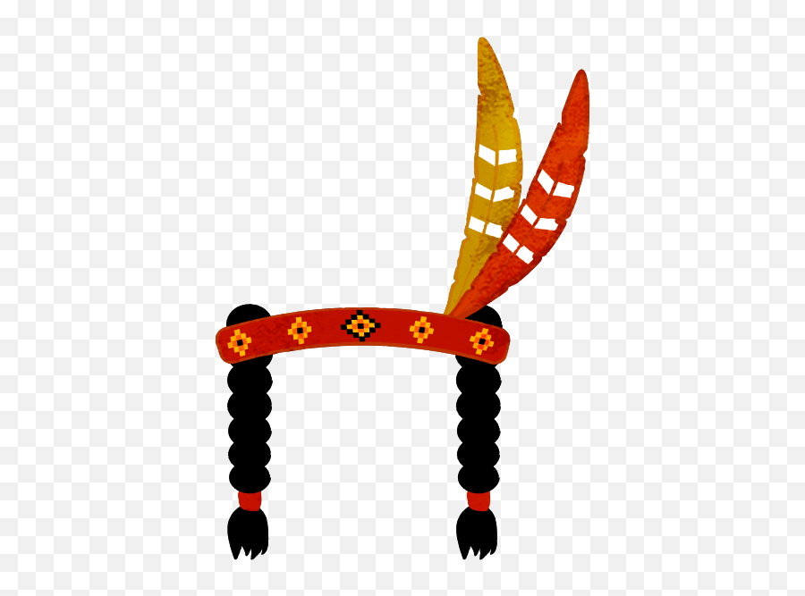 Native Indian And Pilgrim Props Head Accessories - Cute2u A Art Emoji,Thanksgiving Emoji