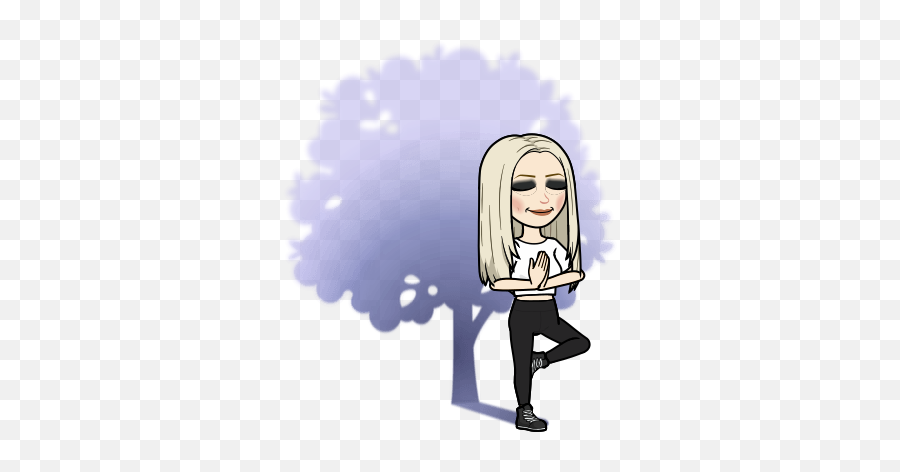 Less Stress In 60 Seconds - Bitmoji Meditating Emoji,Relax 'emotion Flashcards