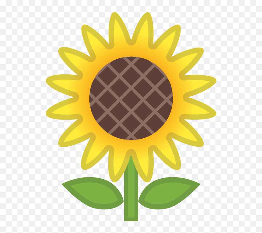 Sunflower Emoji - Sunflower Emoji,Flower Emoji Facebook