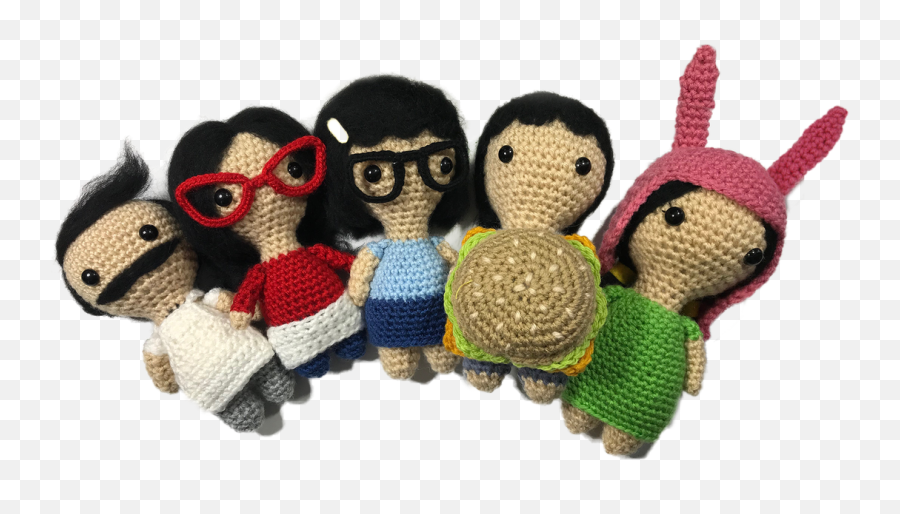 Belcher Family Pattern Details - Bobs Burgers Crochet Emoji,Your Emotion + Crochet