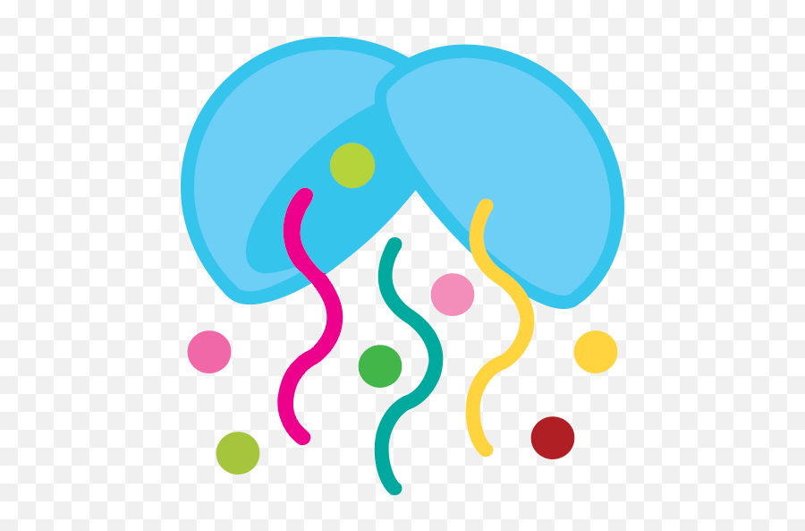 Confetti Ball - Coqui Thau Emoji,Beach Ball Emoji